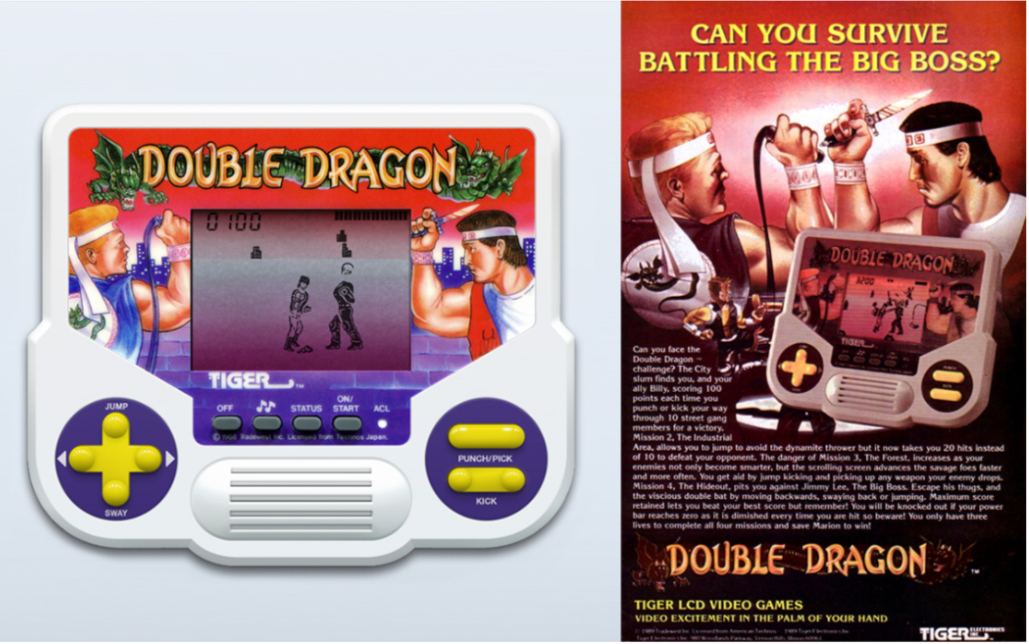 [图]Tiger Electronics Double Dragon 1989(双截龙)模拟器通关录像