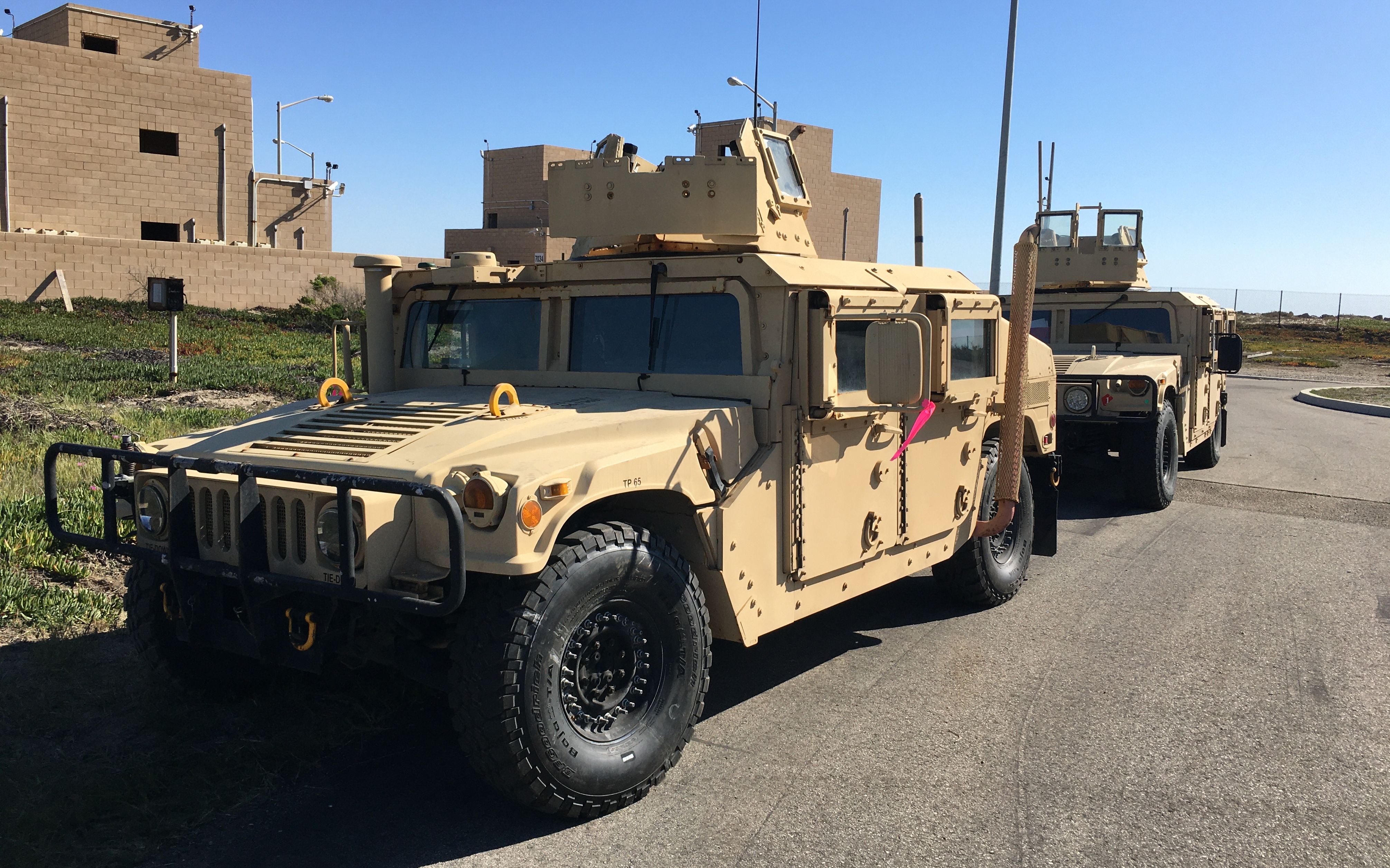 悍马hmmwv原来是这个样子的