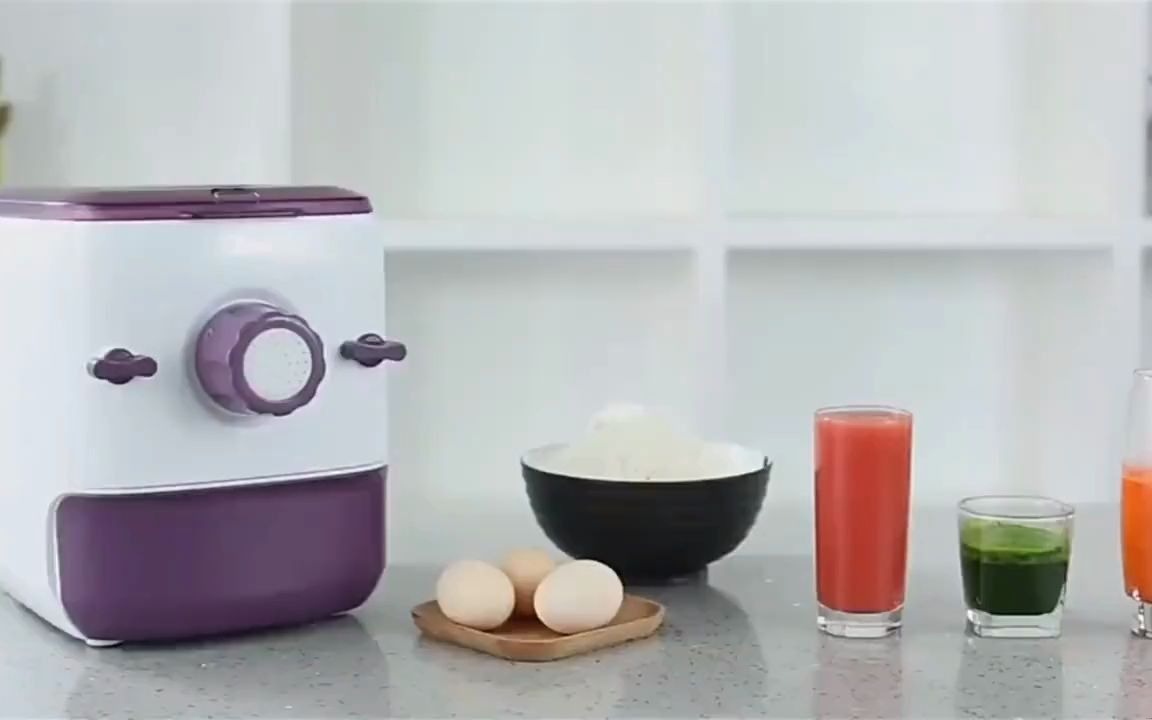 42_美的面条机家用全自动小型电动压面机多功能擀面馄饨饺子皮一体机