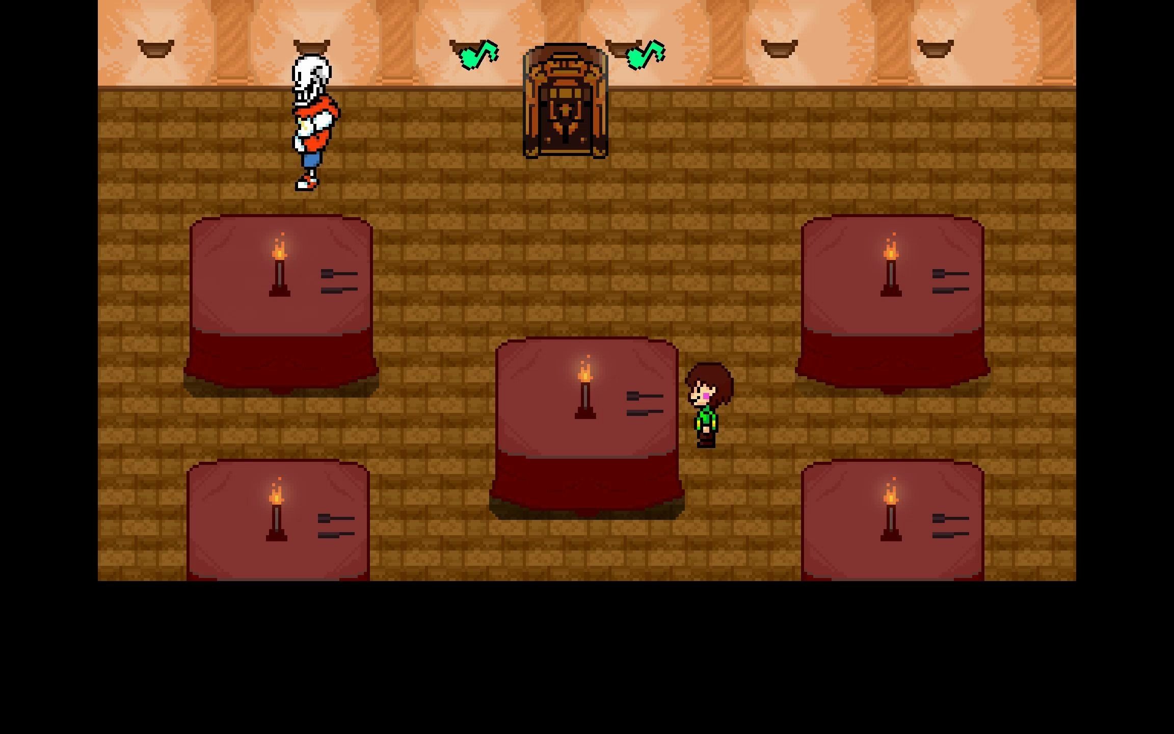 【ts!underswap】papyrus战一阶段初见通过