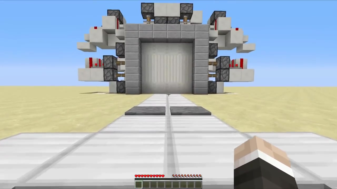 我的世界 二十扇强到窒息的红石科技门_哔哩哔哩 (゜-゜)つロ 干杯
