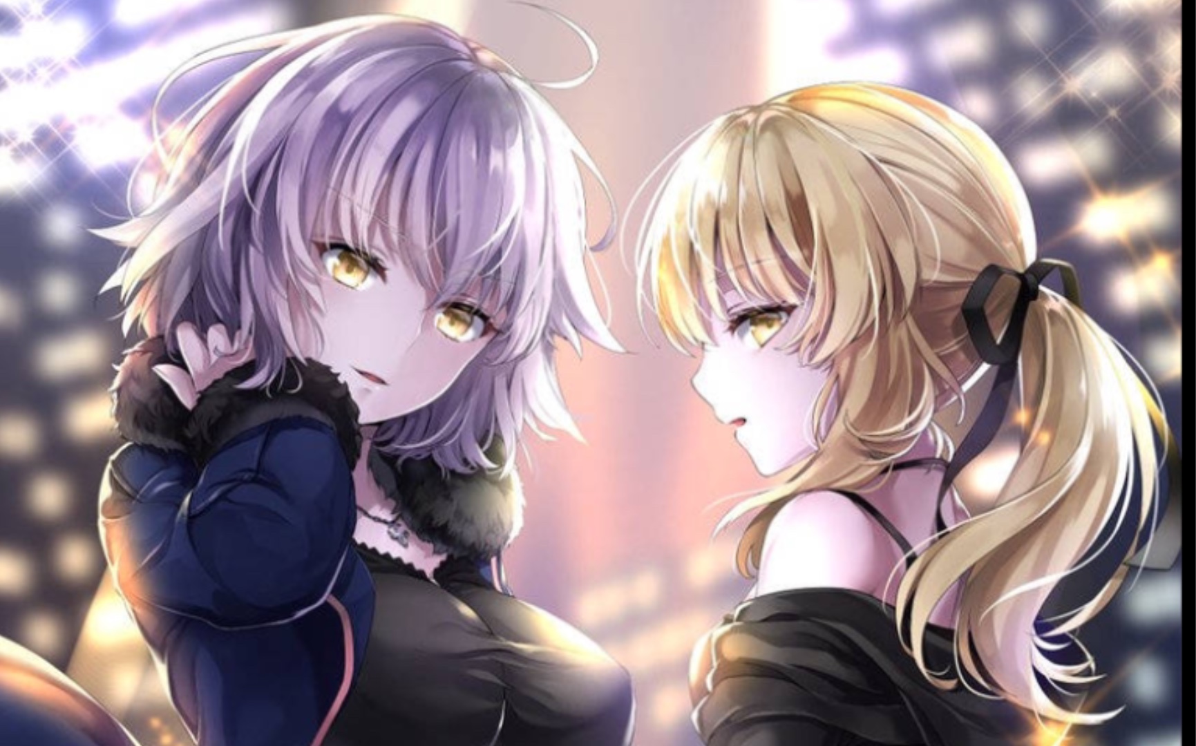 fgo 献给最喜爱的黑呆与黑贞