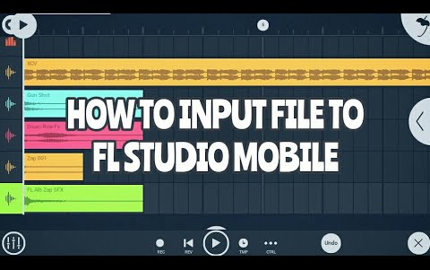 【电音制作教程】【FLM】教你用手机版FL导入你自己的文件——实战部分七哔哩哔哩bilibili