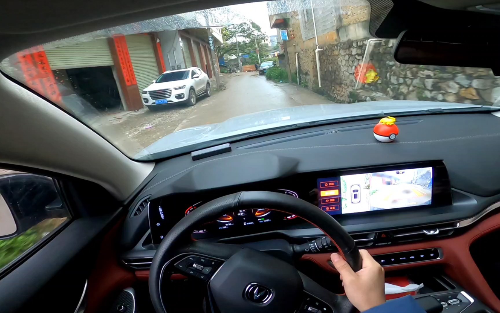 活动作品cs75p第一视角带新手女司机去练车