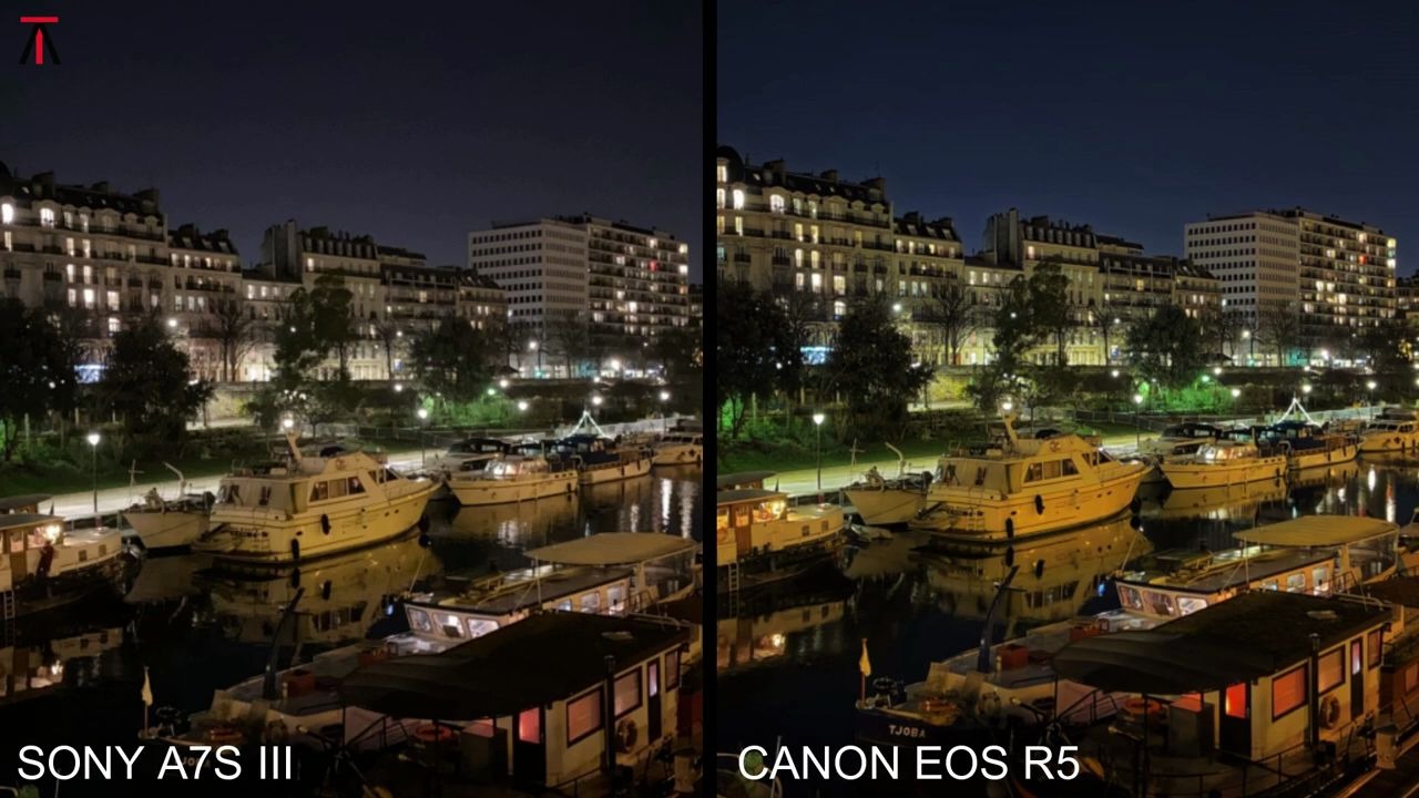 油管搬运sonya7siiivscanoneosr5暗光环境对比