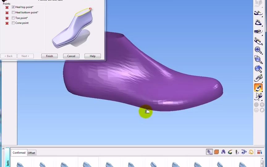 鞋楦设计软件Delcam Crispin Shoemaker 3D制鞋软件哔哩哔哩bilibili