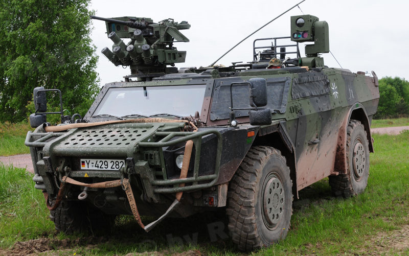 【德国陆军】非洲小狐轮式装甲侦察车