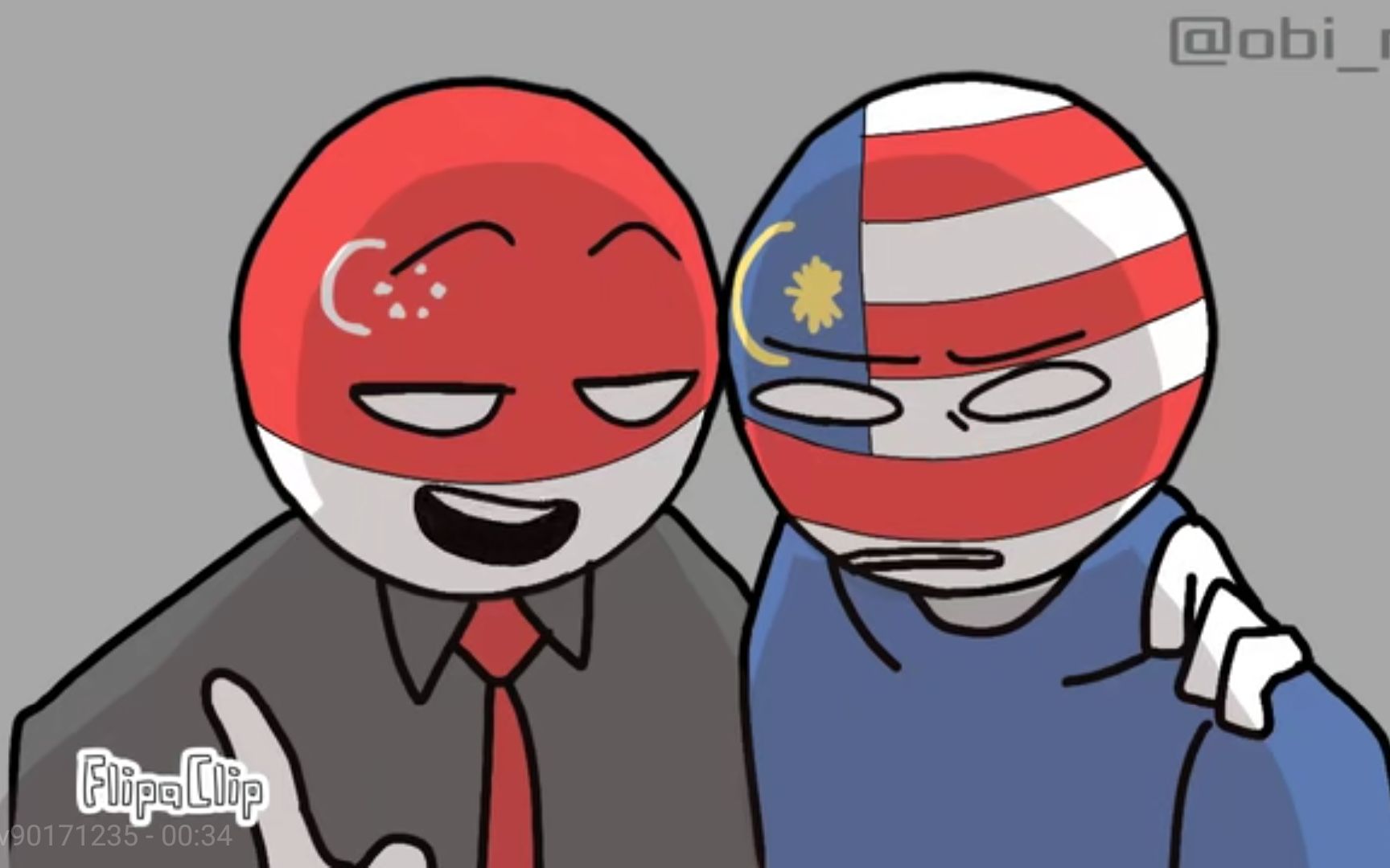 [图]Countryhumans Maphilindo - Tangled Up Meme - Flipaclip