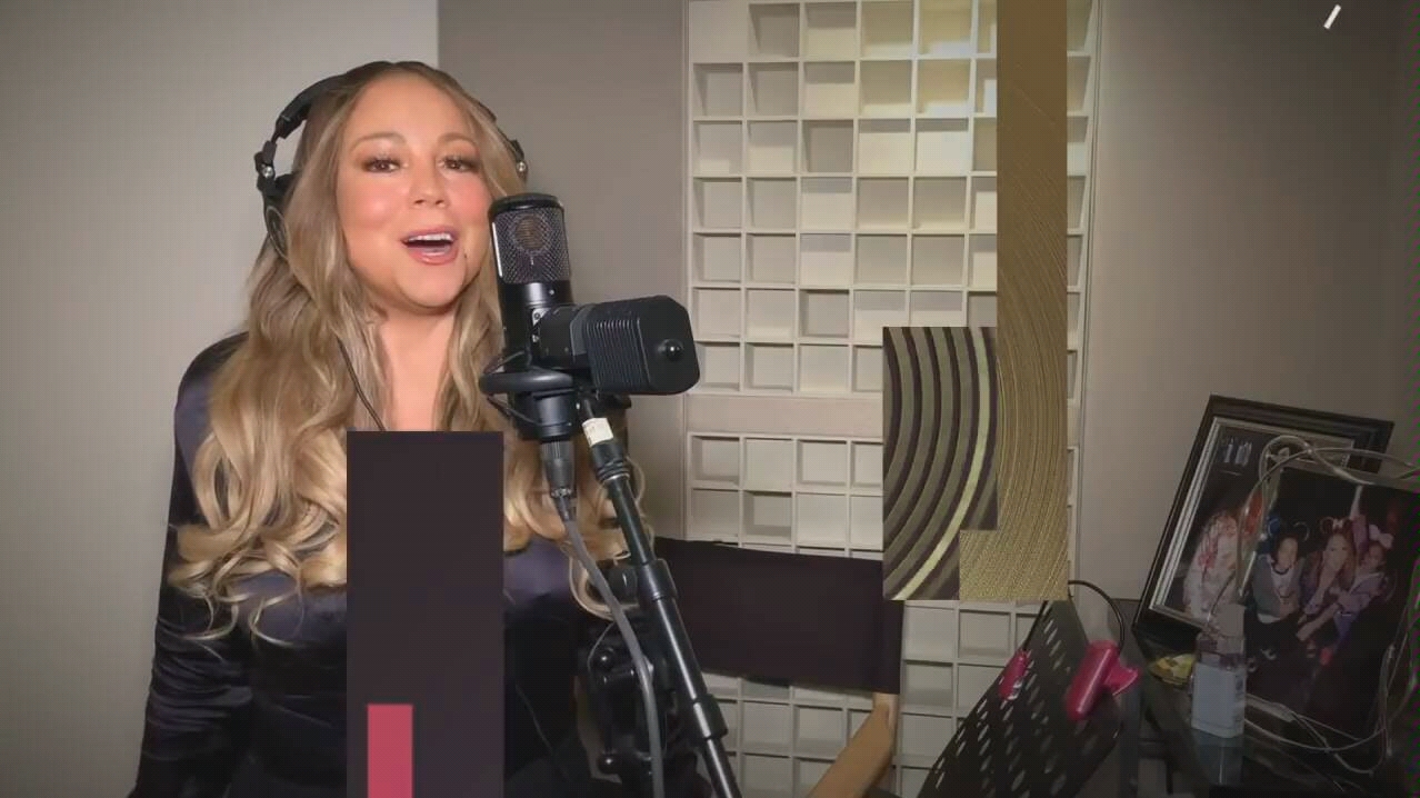 [图]【即兴海豚音/官方1080p】Mariah Carey - Always Be My Baby ( iHeart Living Room Concert)