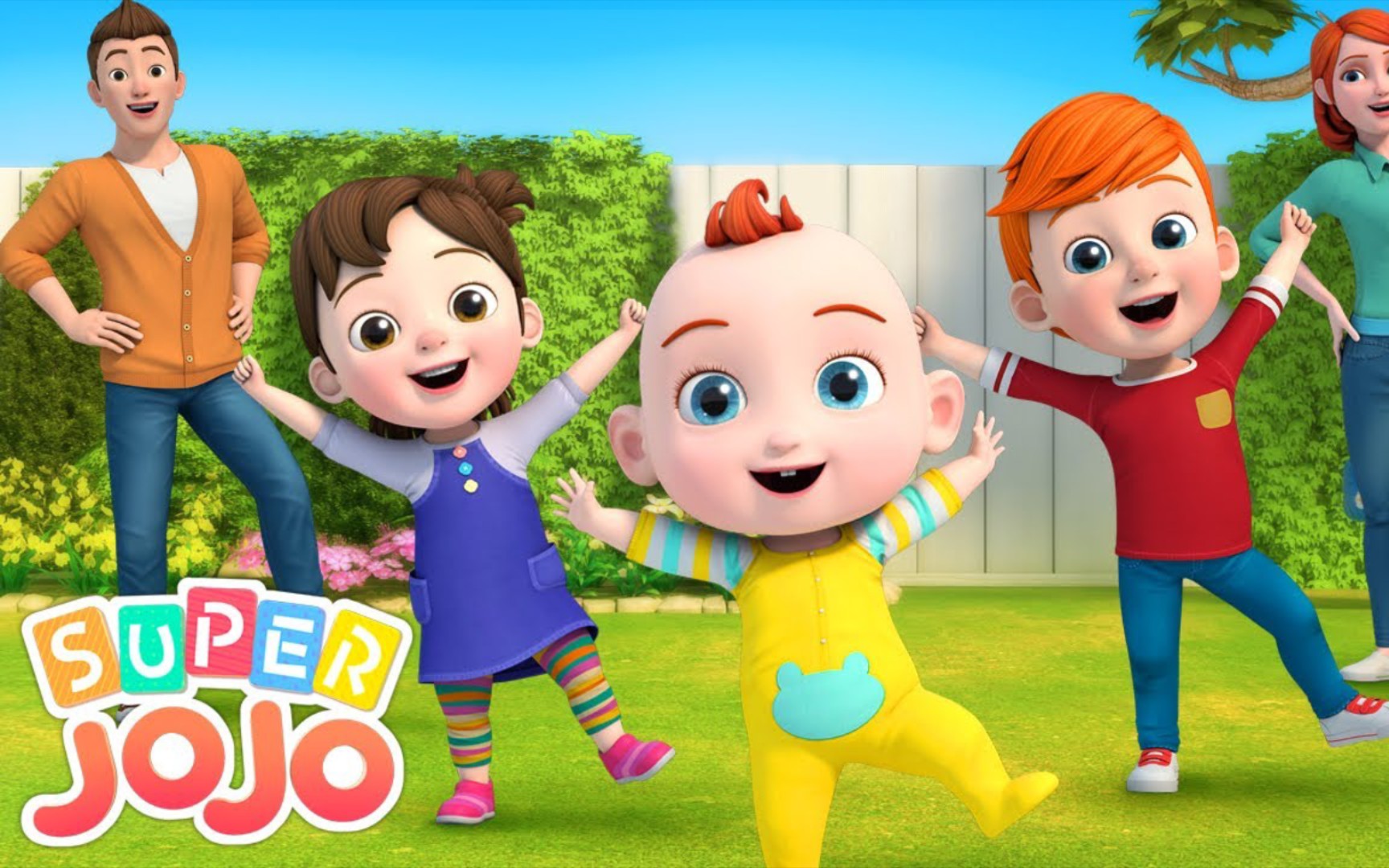 superjojo童谣儿歌moveandexercisesong