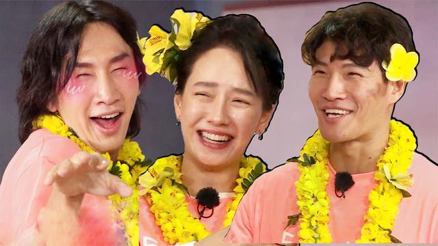 《runningman》夏威夷草裙舞天才李光洙舞姿到表情完美舞者