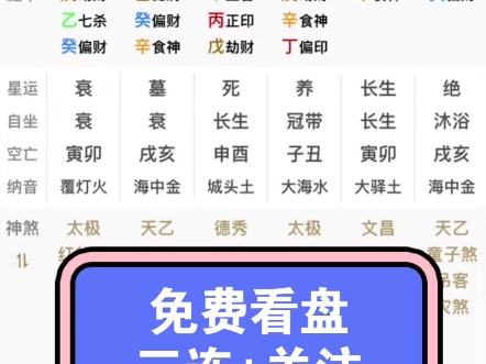 八字简批 四柱八字 婚姻 事业 学业 子女 免费看盘哔哩哔哩bilibili