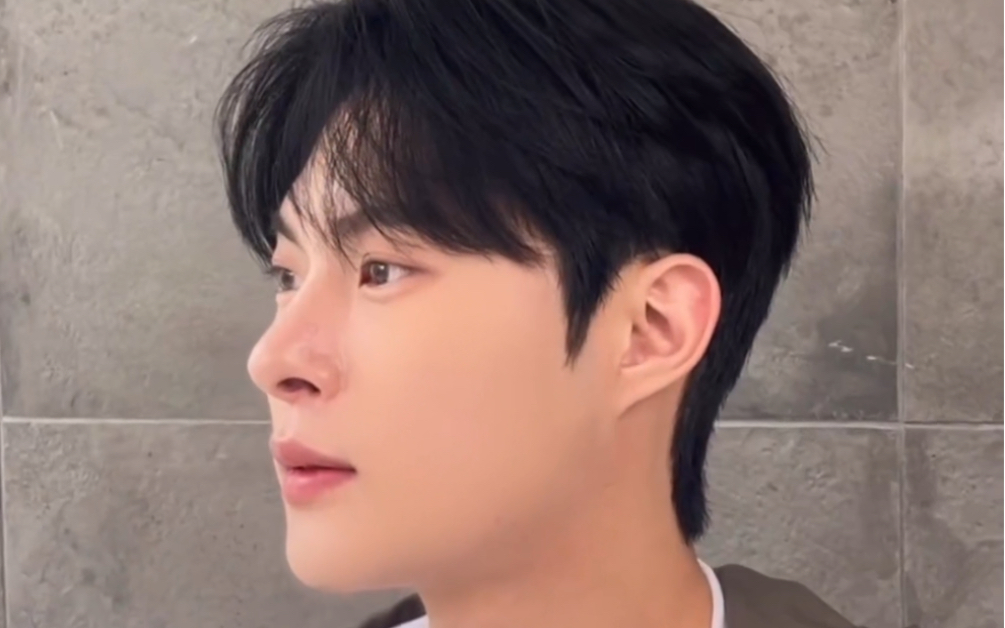 韩式服帖纹理烫～简单好打理的男生发型-江北区艾林男发设计-江北区