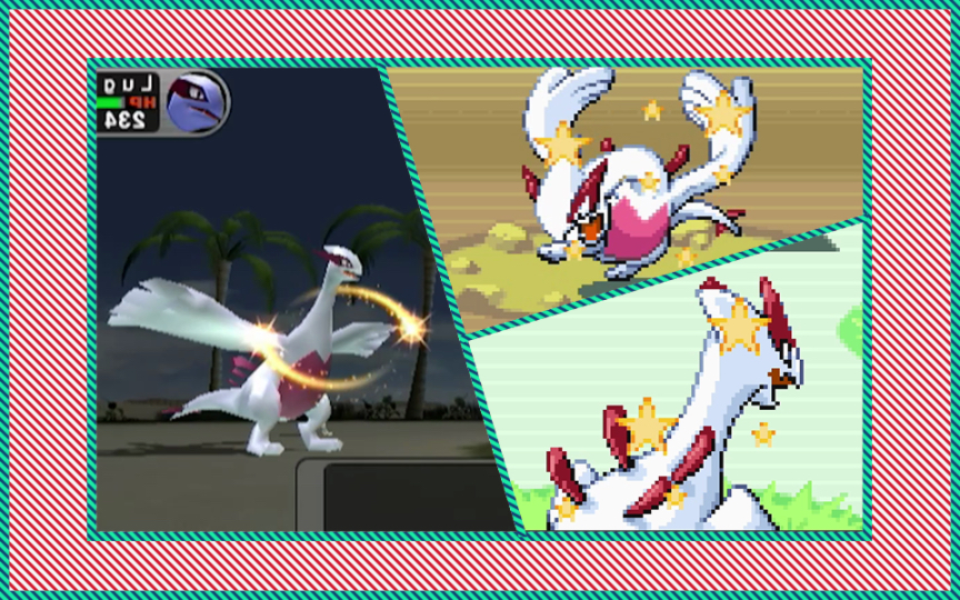 [图][黑长直FR闪]神秘船票-肚脐岩 22504Rs Shiny Lugia 洛奇亚