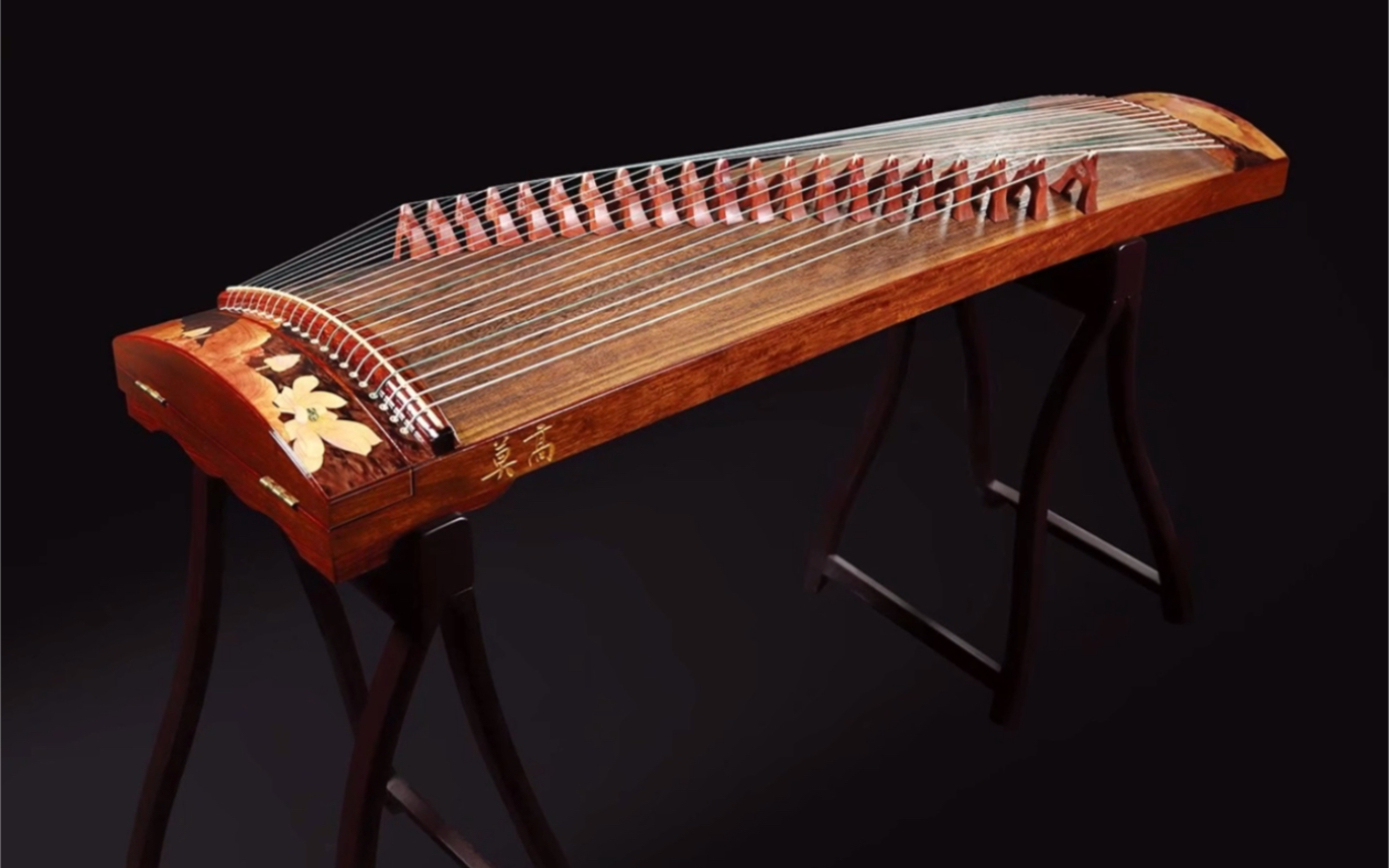 135cm便携筝:莫高古筝·盛荷 演出必备,出行伴侣