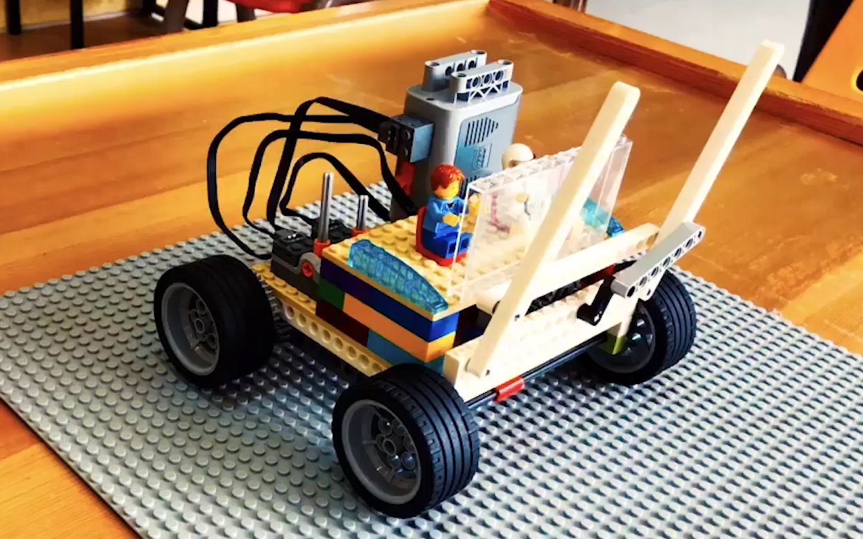 神奇小车雨刷器乐高组装全过程哈特兄弟