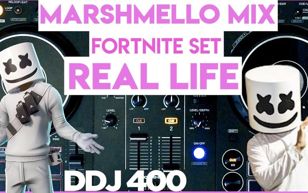 [图]【Diode Perfect】Marshmello Fortnite Set 2018 DDJ 400