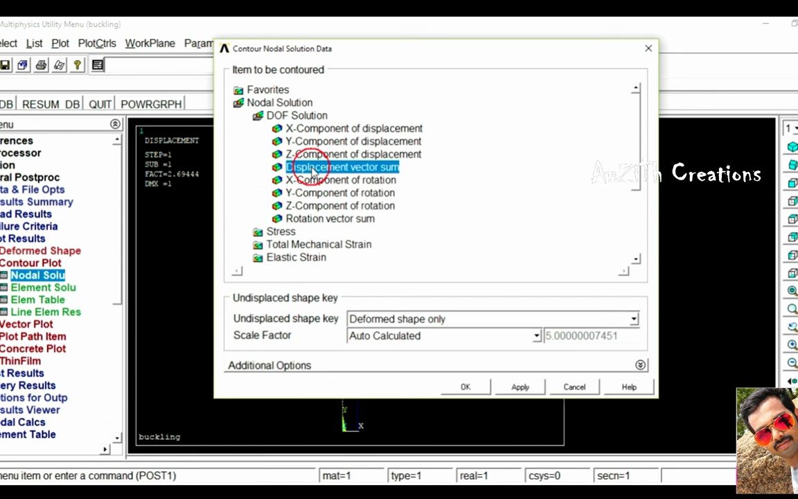 [图]Ansys APDL屈曲分析