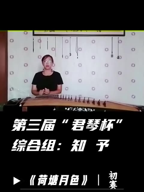 我是高红,我正在参加第三届“君琴杯”古筝大赛,参赛曲目《荷塘月色》.哔哩哔哩bilibili