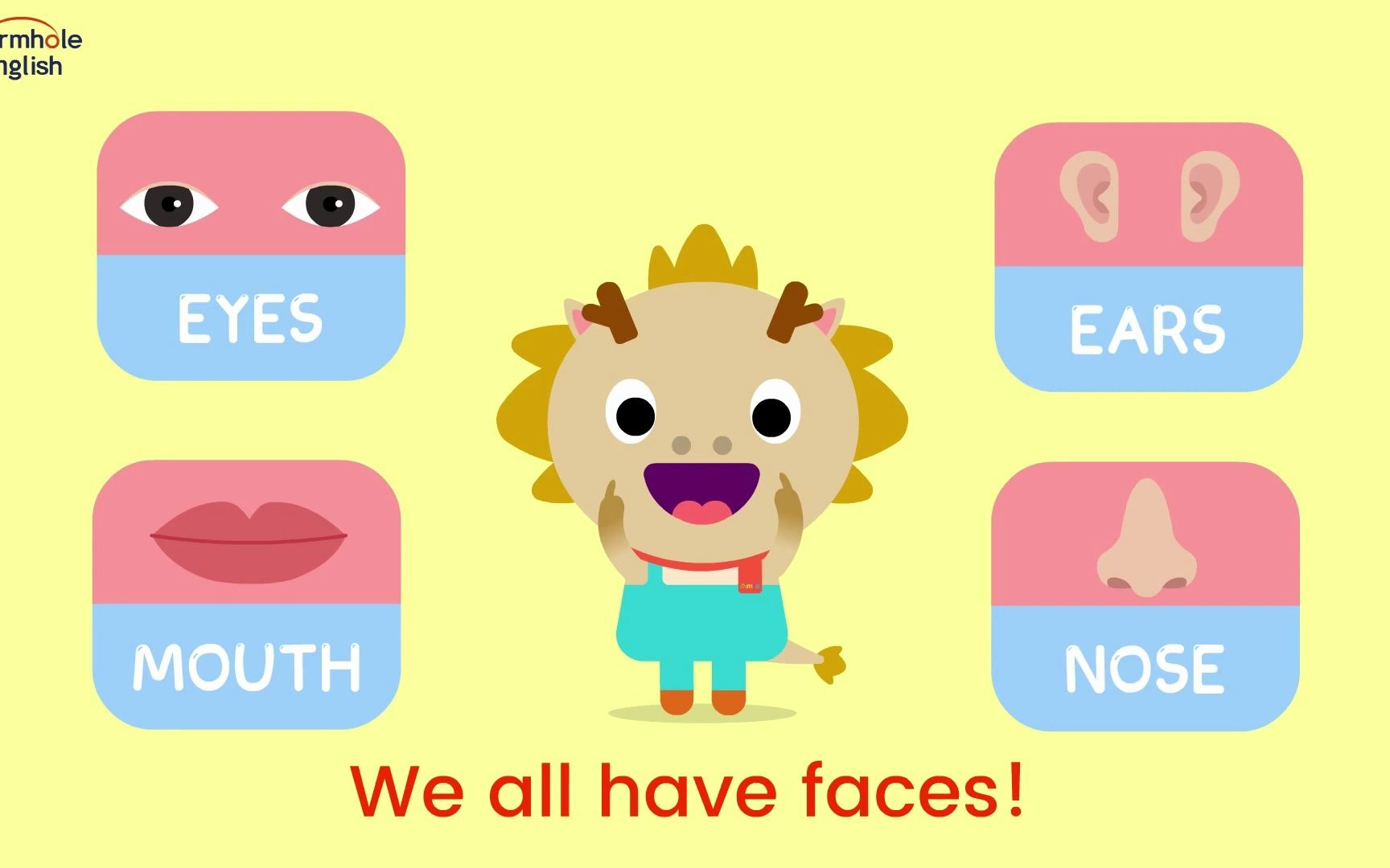 [图]脸部歌 All Have Faces ♫ Parts Of The Face Song Wormhole Learning