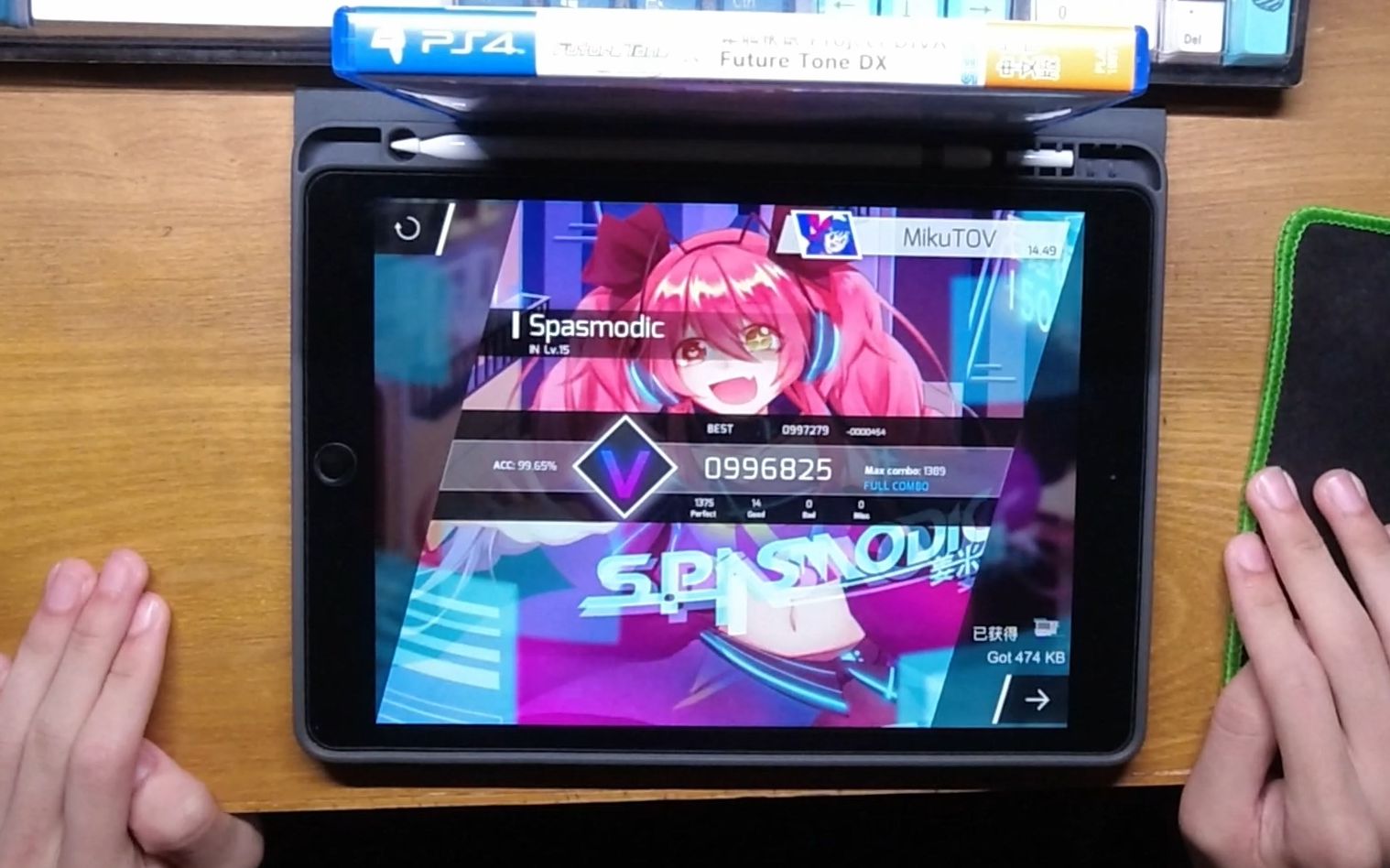 【周更音游】粉毛小萝莉(phigros-spasmodic-in-fc)_哔哩哔哩_bili