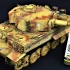 Panzermeister36 / 虎1第506营1944涂装模型制作（泥尘旧化处理）