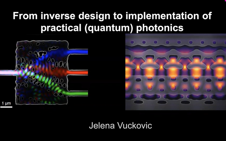 Jelena Vuckovic 课题组, 集成量子光学光子器件逆设计IEEE Photonics报告哔哩哔哩bilibili