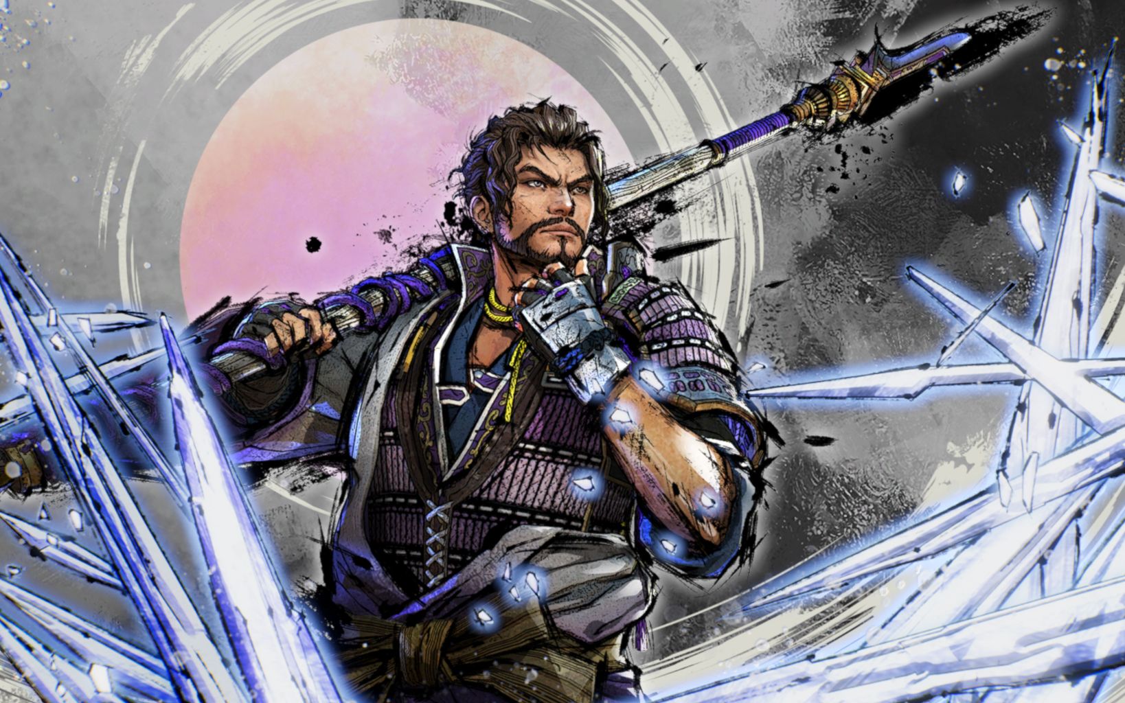 《战国无双5》柴田胜家枪固有闪技 固有c系 皆传动作展示