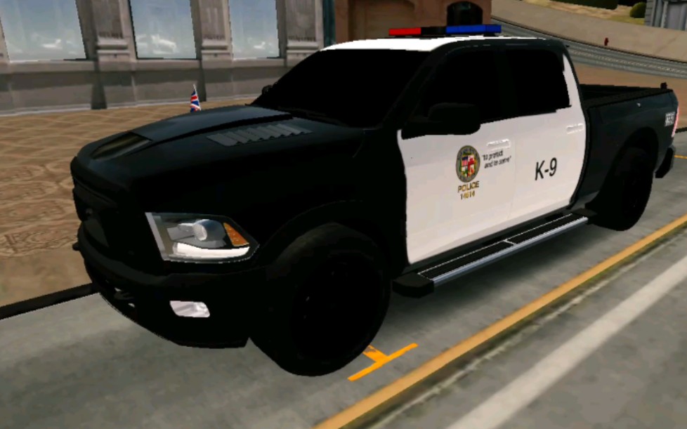 carparkinglapd道奇公羊展示