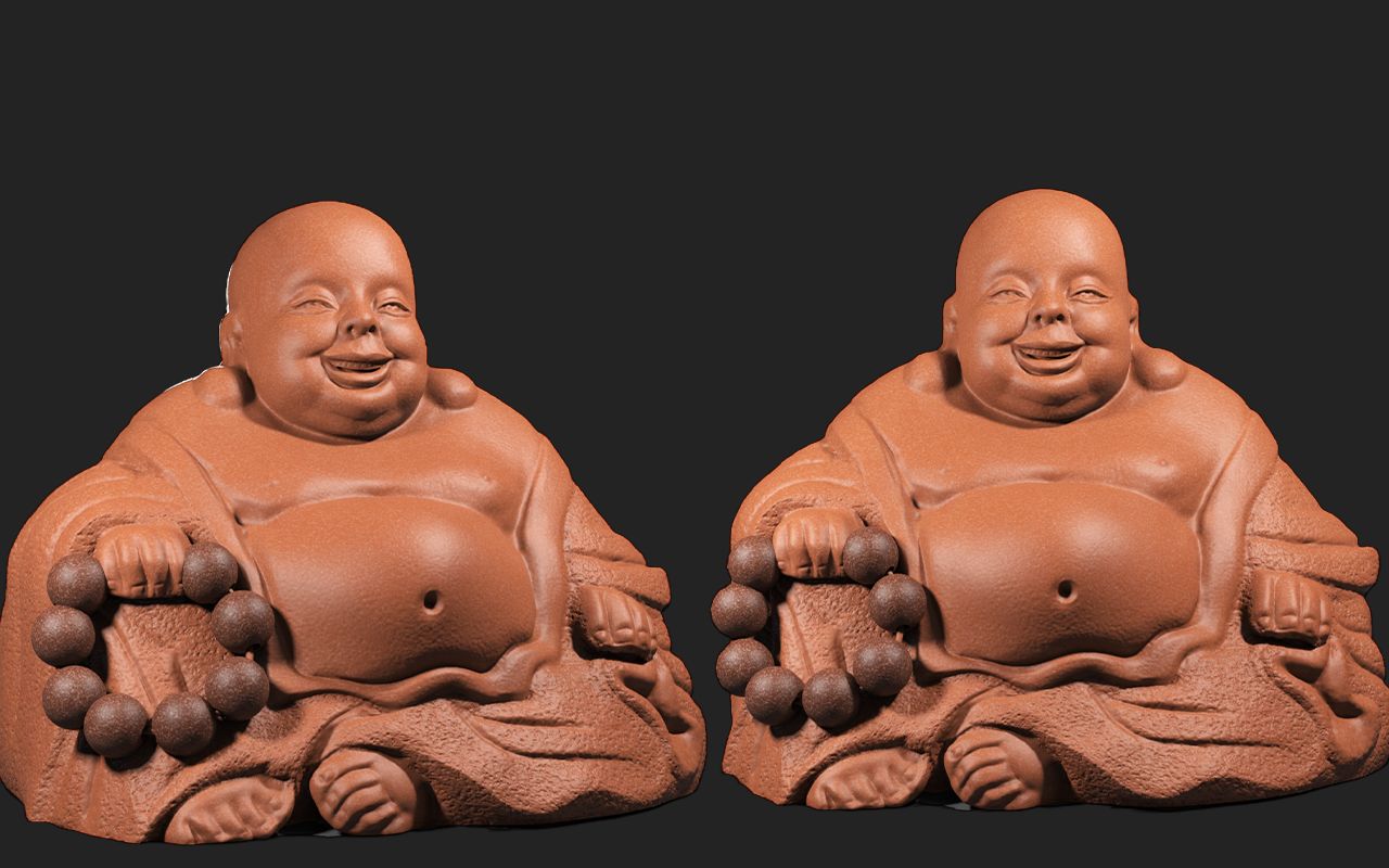 【zbrush】”弥勒佛 佛像“模型制作 高模雕刻+材质全流程讲解教程 次世代全流程哔哩哔哩bilibili