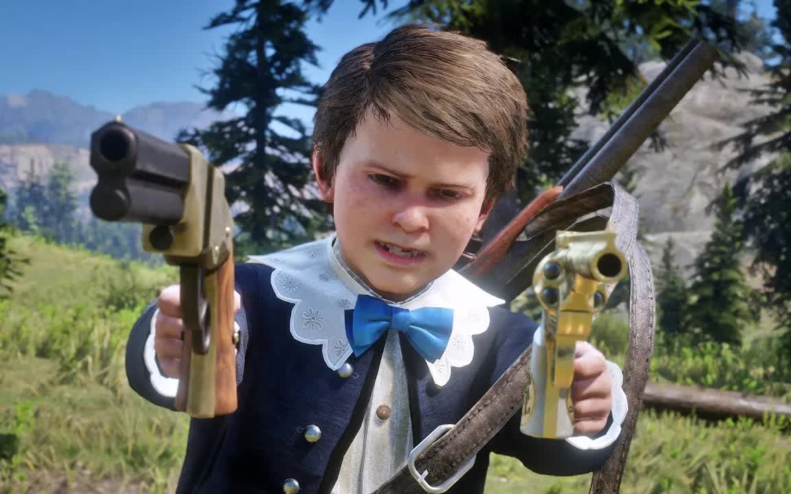 【荒野大镖客2】小杰克一日冒险记