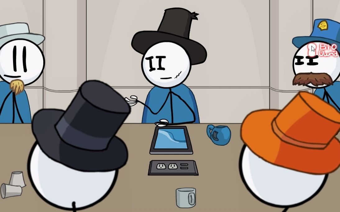 henry stickmin亨利·斯蒂克明{亨利火柴人}ep2-飞艇篇