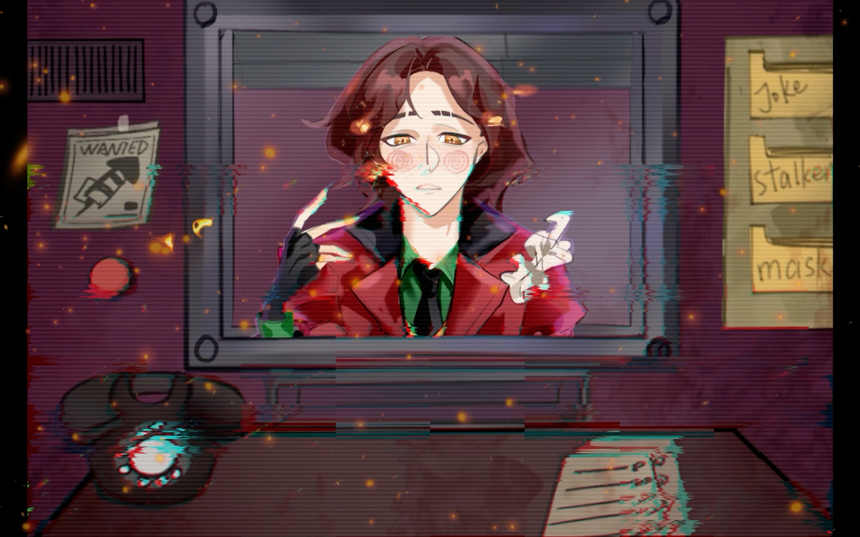 【第五人格/哭泣小丑】open the door/那不是我的邻居,第一次做手书