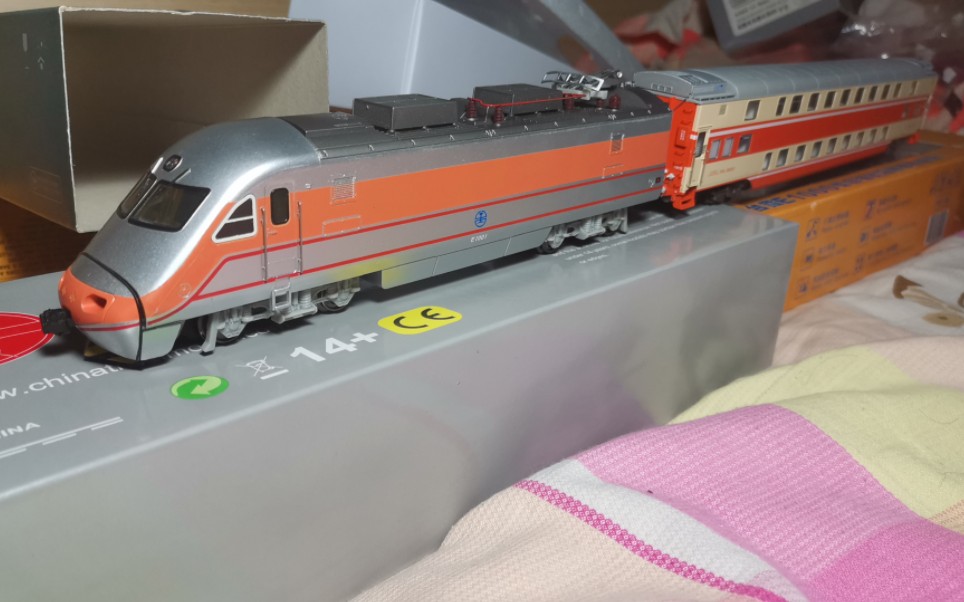 中国火车模型开箱图片