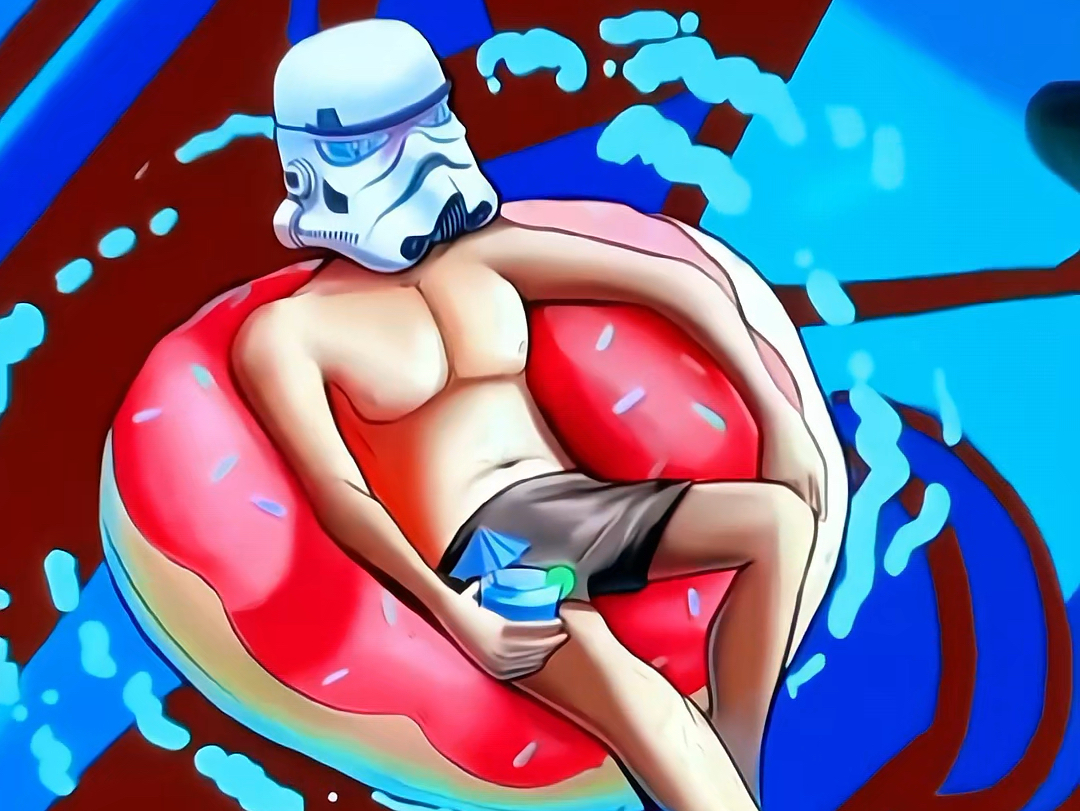 "艺术家jesse martin的"画中画无限套娃"#视觉震撼 #艺术 #创意