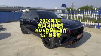 Download Video: 2024年1月东风风神皓极 2024款马赫动力1.5T尊贵型车况检测视频