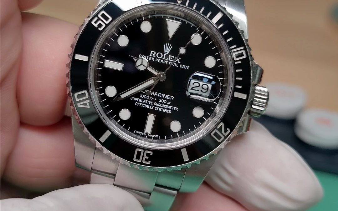 劳力士 黑水鬼 116610ln-0001 手表维修
