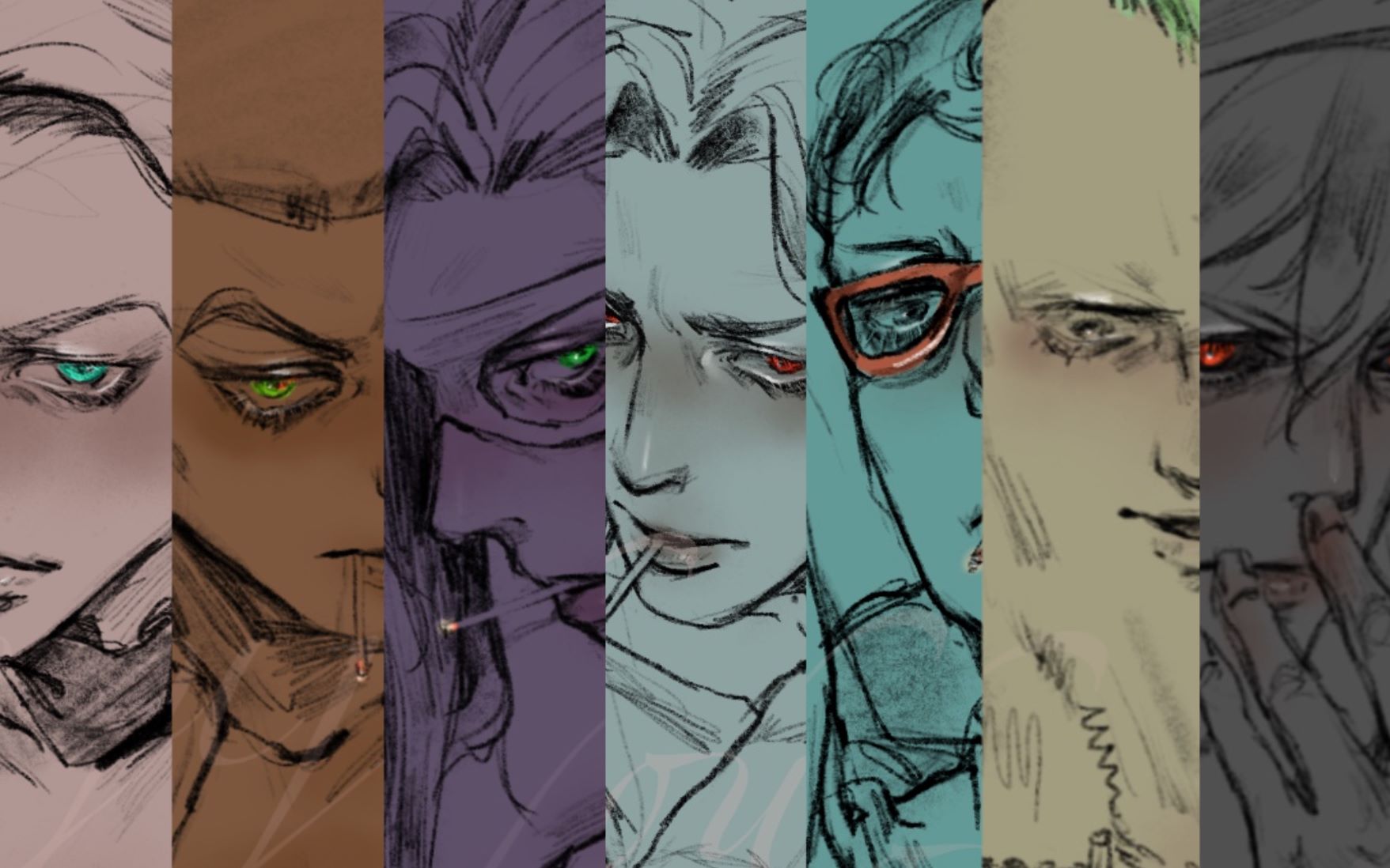 四分钟摸鱼紫烟抽大哥dbq烟瘾犯了失了智