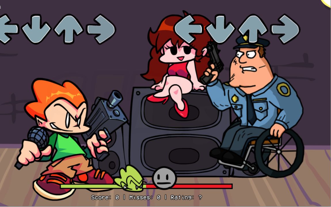 fnf darkness takeover黑暗接管同人曲stand off b-side及官方曲