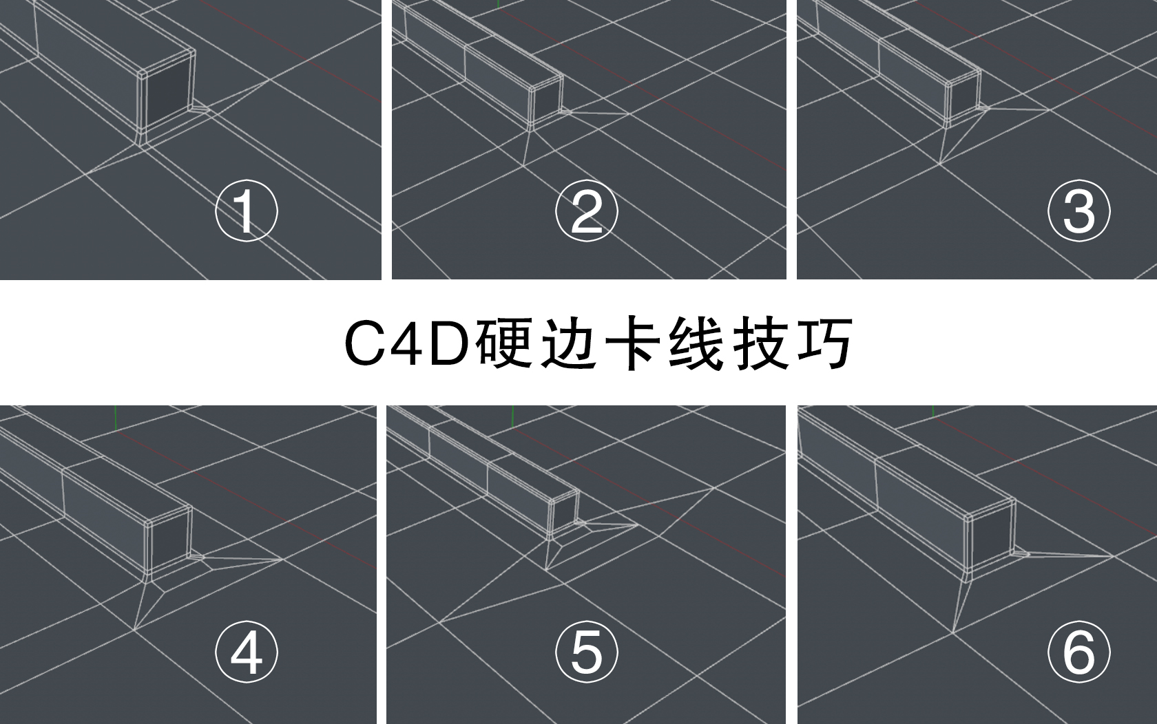 c4d基础卡线技巧优化哔哩哔哩bilibili