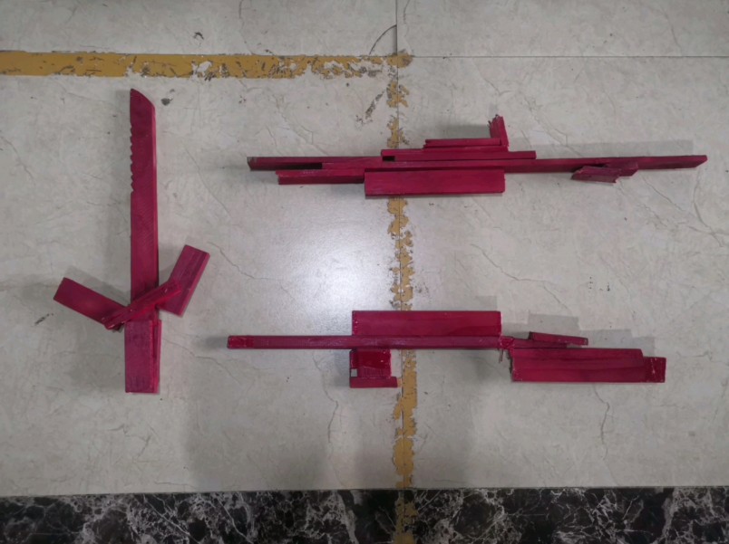 纯手工制作武器