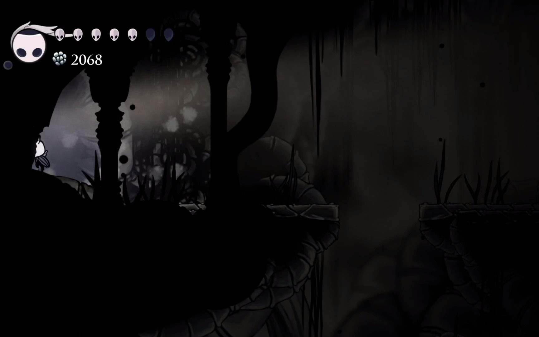 空洞骑士第十八章护符技能升级黑暗降临深渊嚎叫强力劈砍