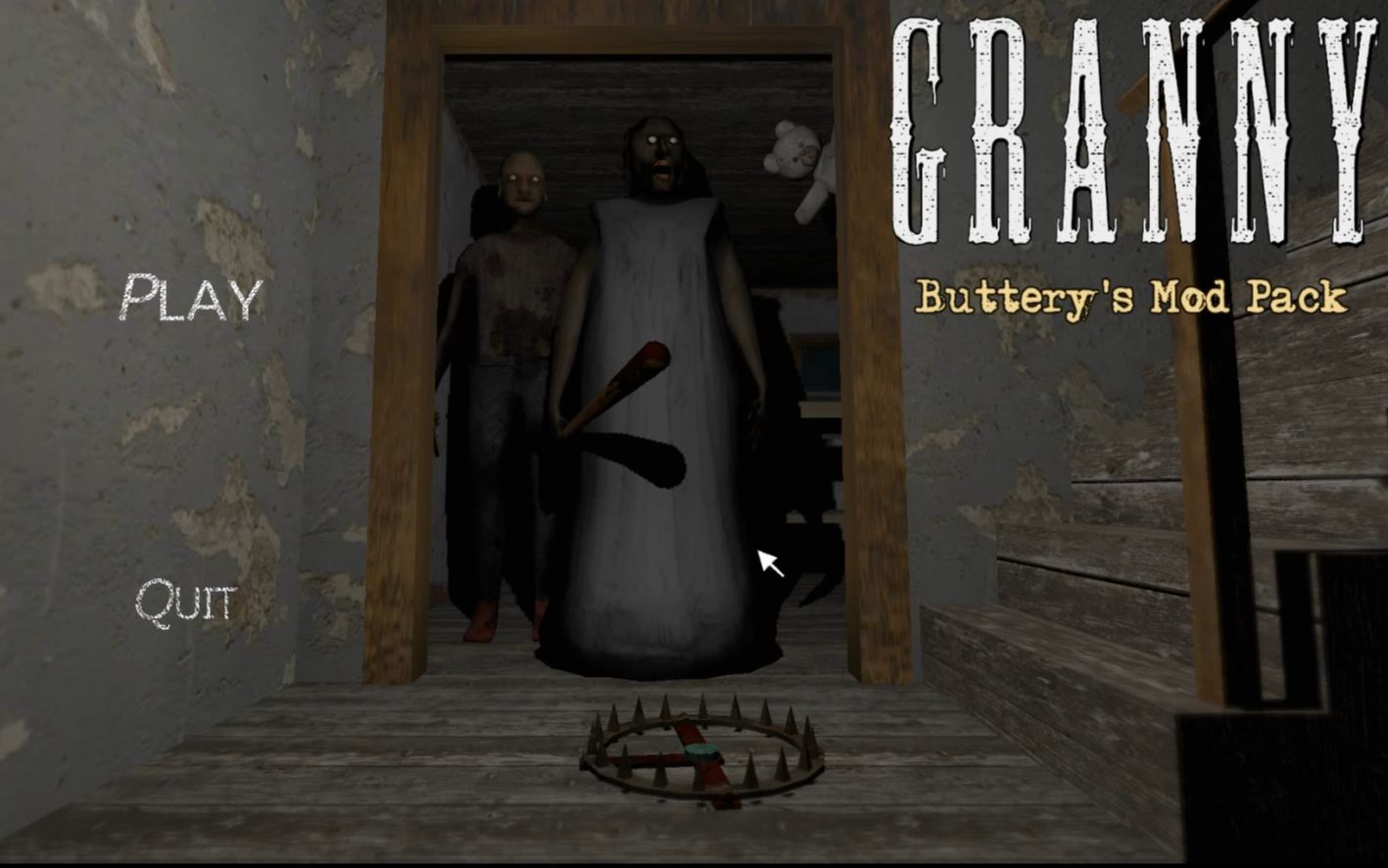 恐怖奶奶1带客人模组电脑版困难模式爷爷20分钟两命大门通关