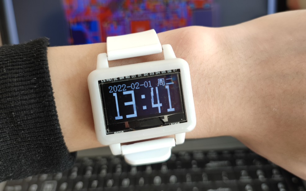 [图][自制手表]STM32嵌入式设计。一块大号手环，体验DIY的快乐。