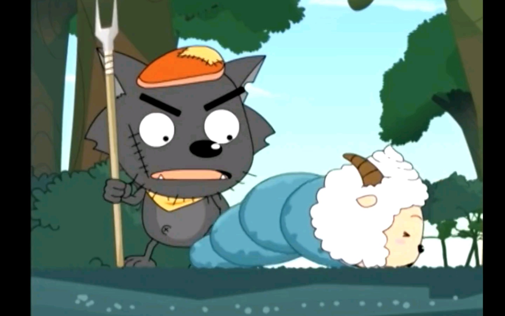 (被灰太狼抓到) 懒羊羊:我讨厌睡觉98