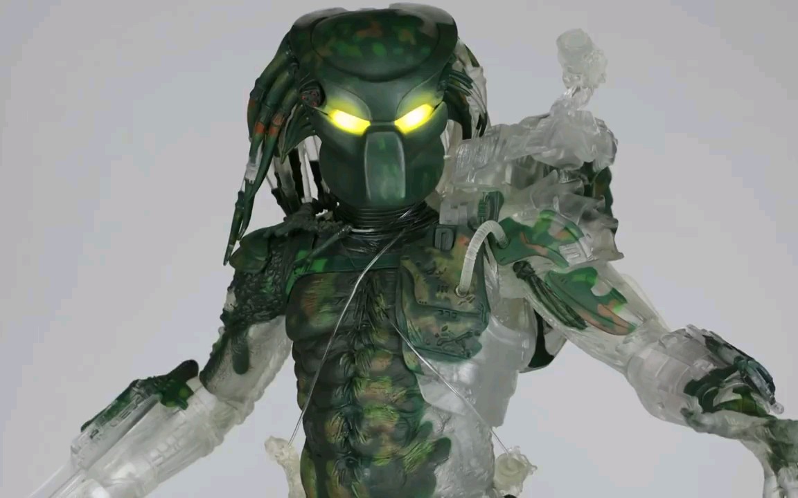 【neca】來自油管的neca18寸p1鐵血戰士/叢林獵人 隱身版 評測