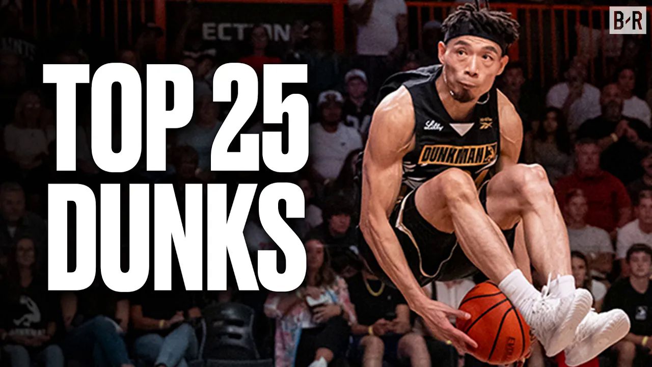 2026年Dunkman大赛TOP25扣篮集锦-冠军Cam Hazzard哈泽德的360°臀下换手双手扣篮排名第一！欣赏扣篮盛宴！