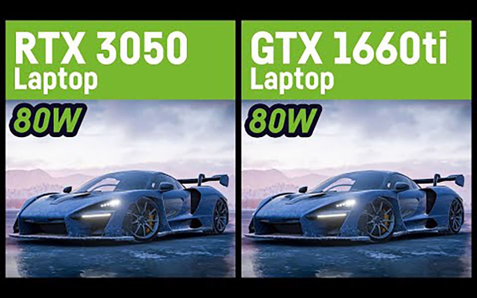 笔记本端的RTX 3050(80W) vs. GTX 1660ti(80W)到底孰强孰弱?哔哩哔哩bilibili