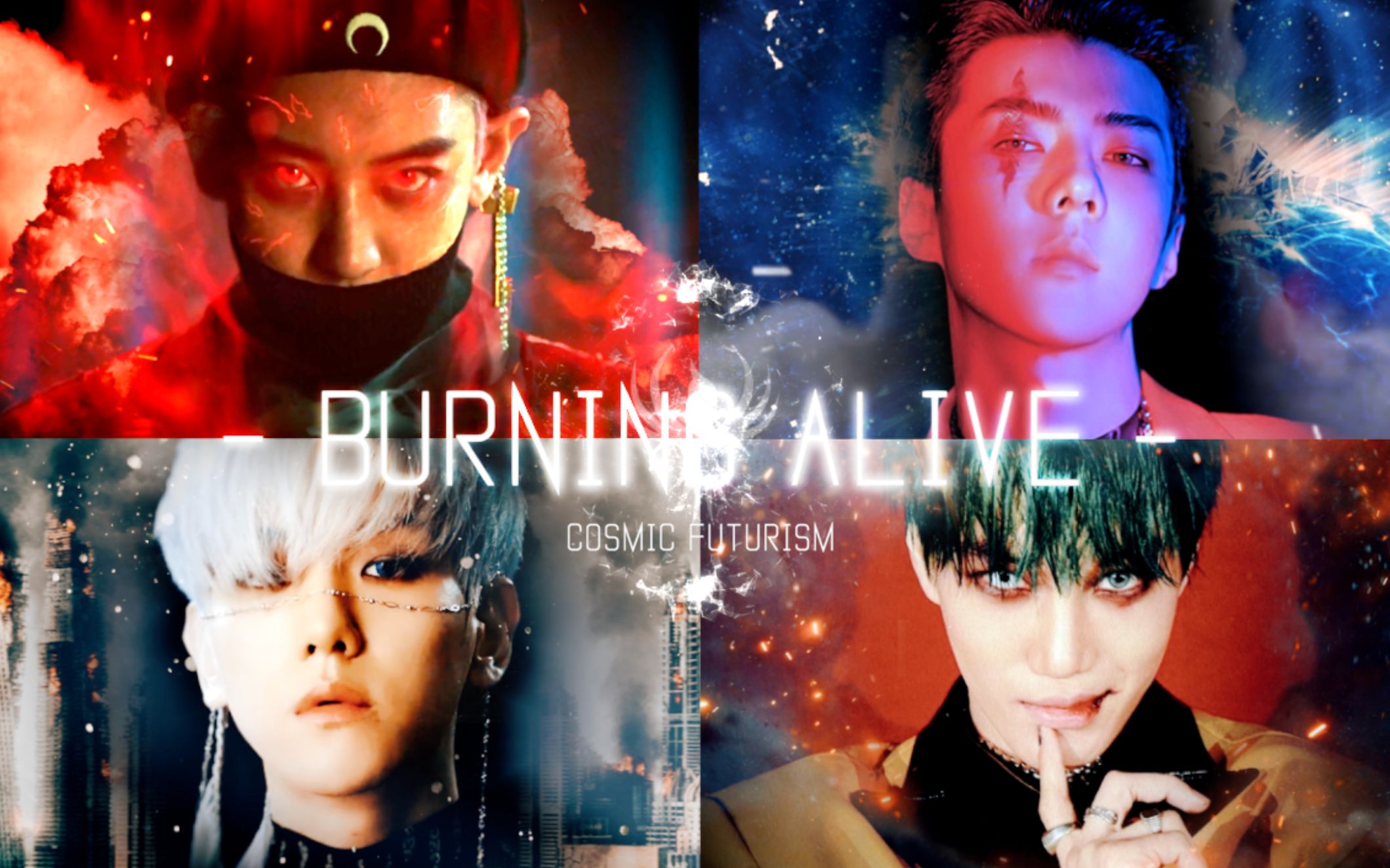 [图]【EXO/X-EXO】BurningAlive"烈焰燃烧"