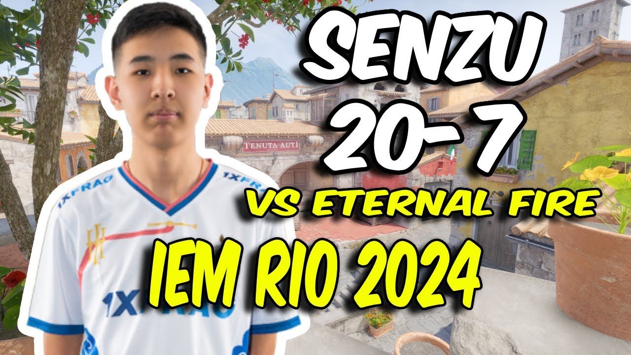 [图]【CS2】POV The MongolZ Senzu (20/7) vs Eternal Fire (Inferno) @IEM Rio 2024